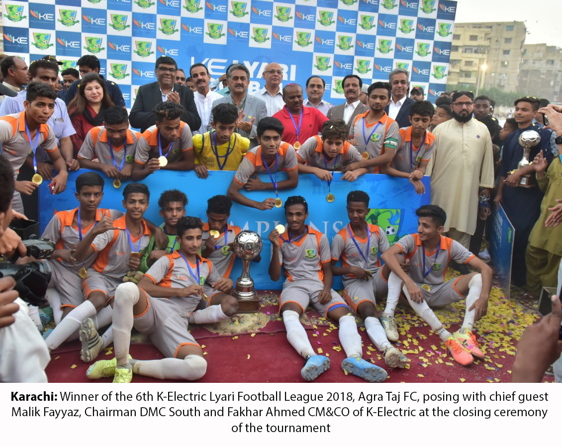 K-Electric’s Lyari Football League