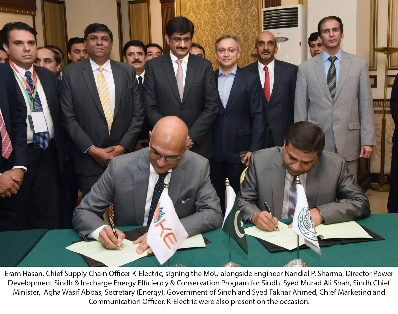K-Electric & Government of Sindh Ink MoU to Promote Energy Conservation